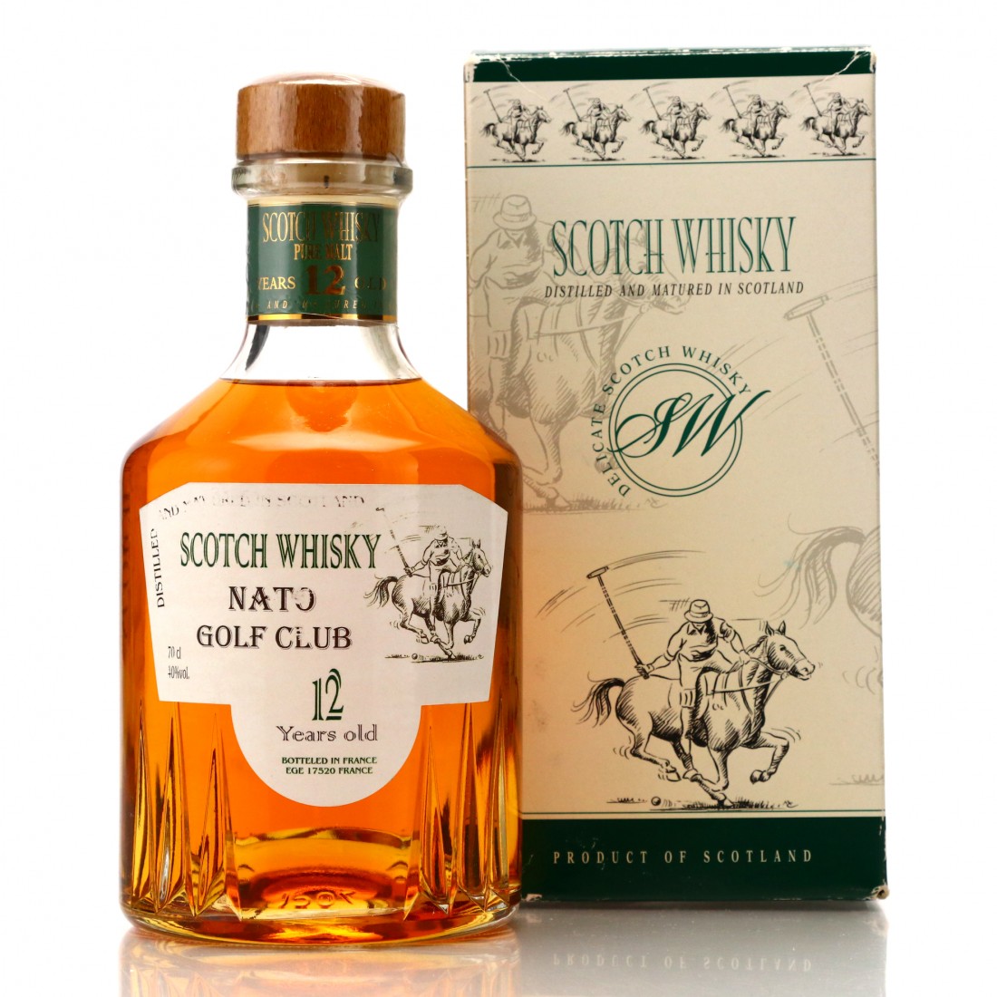 Nato Golf Club 12 Year Old / Delicate Scotch Whisky Whisky Auctioneer