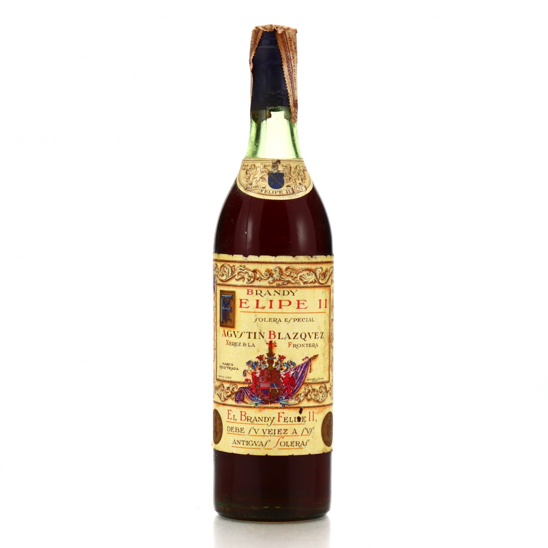 Felipe II Solera Especial Brandy 1960s Whisky Auctioneer