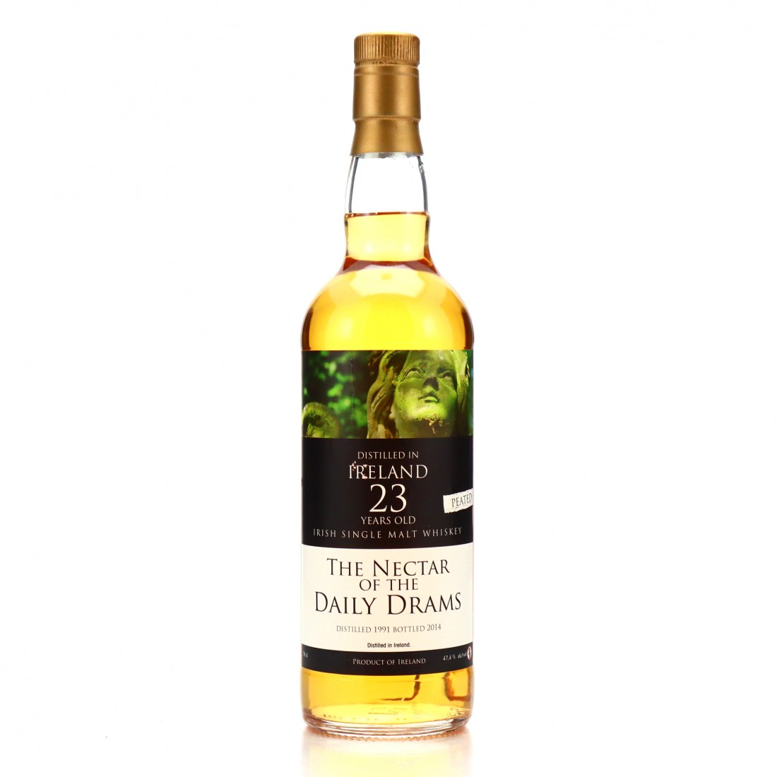 Irish Peated Single Malt 1991 The Nectar of the Daily Drams 23 Year Old