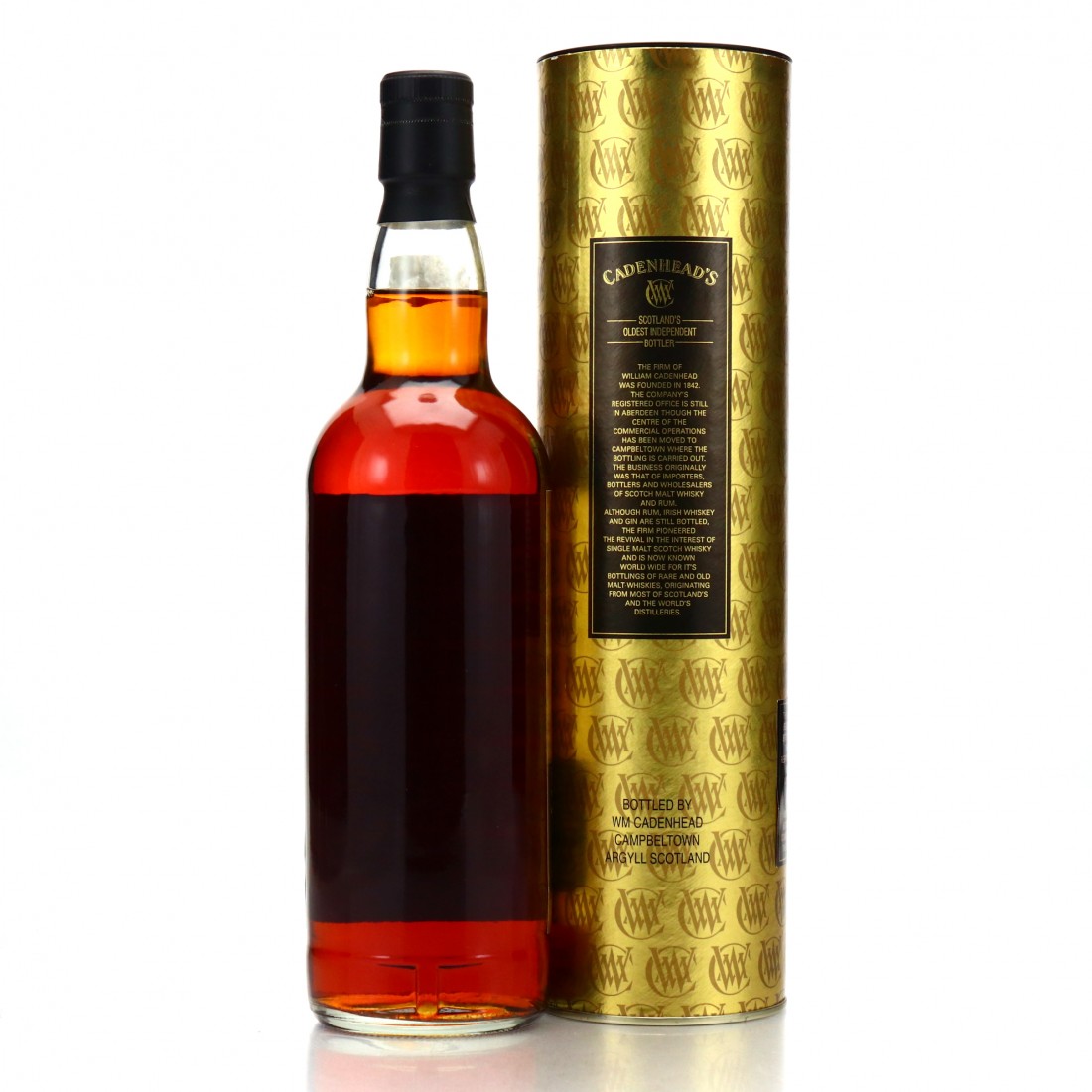 Dumbarton 1969 Cadenhead's 32 Year Old Chairman's Stock Whisky Auctioneer