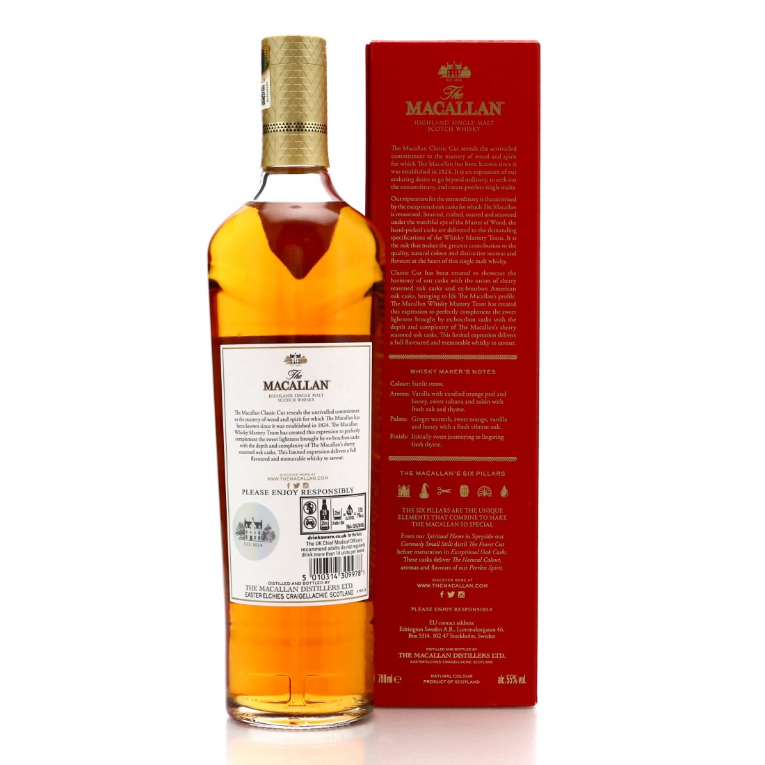 Macallan Classic Cut 2020 Release Whisky Auctioneer