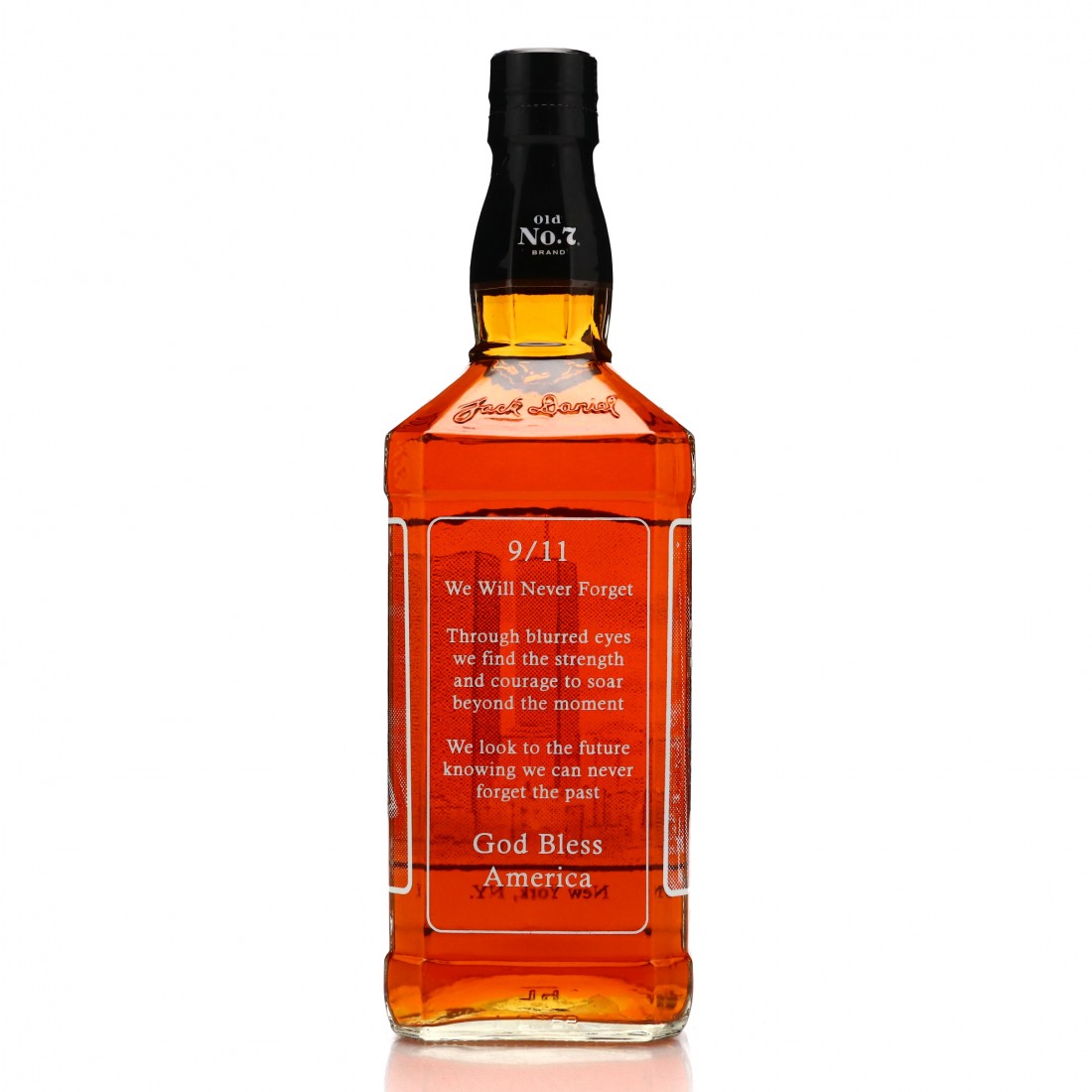 Jack Daniel's Old No.7 Brand 1 Litre / 9/11 Whisky Auctioneer
