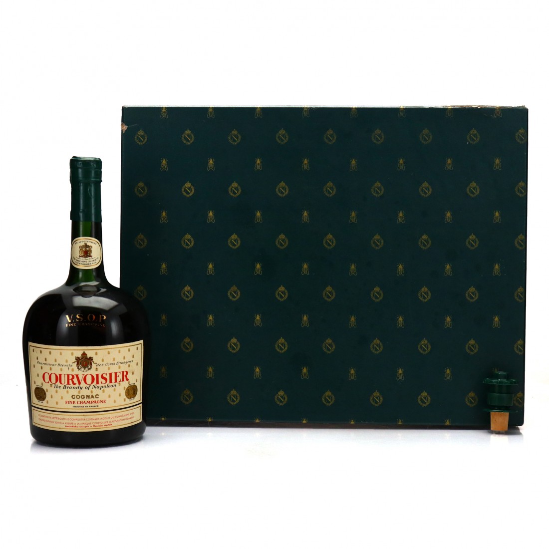 Courvoisier VSOP Cognac Waterloo Gift Set Whisky Auctioneer