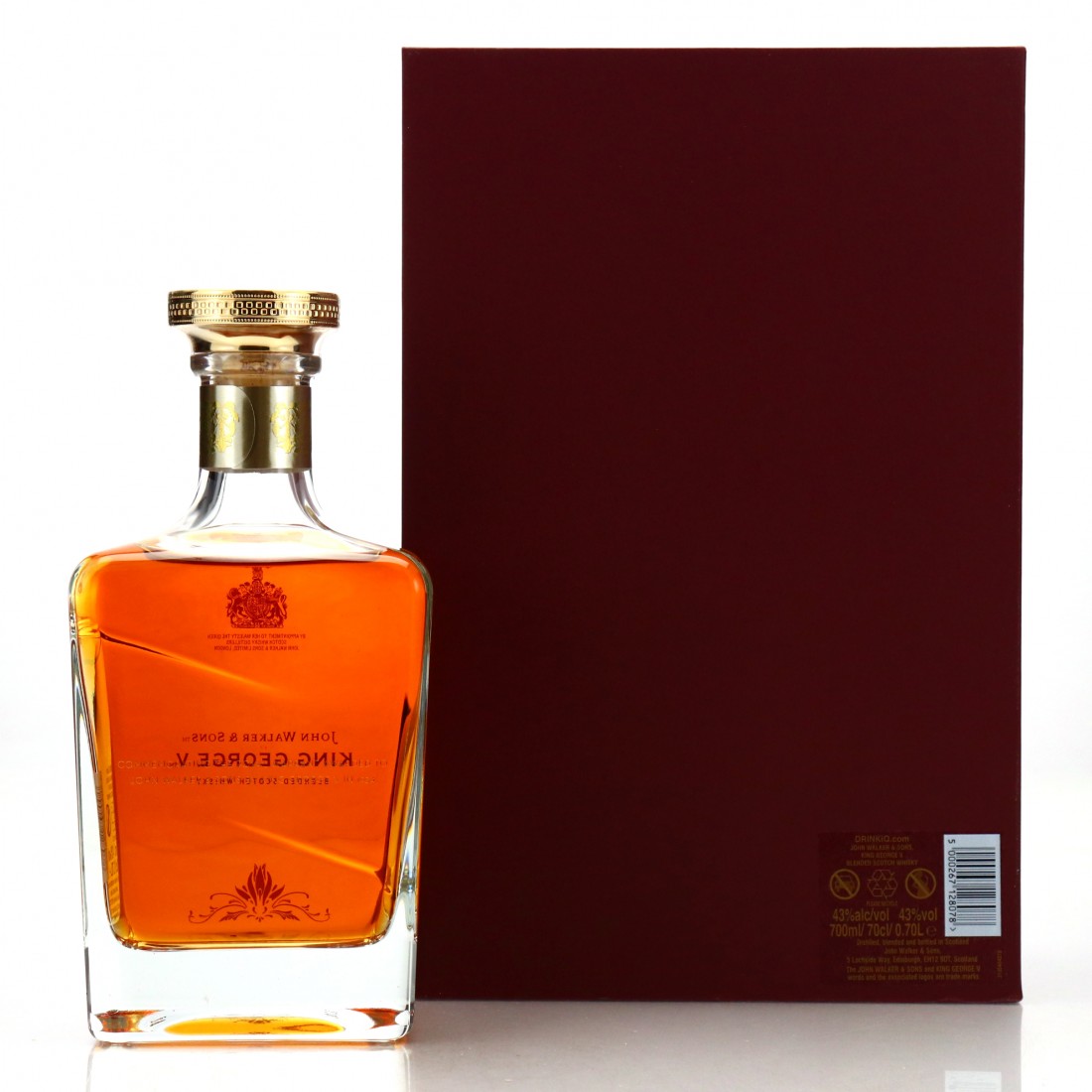 John Walker and Sons King V / Royal Warrant 80th Anniversary