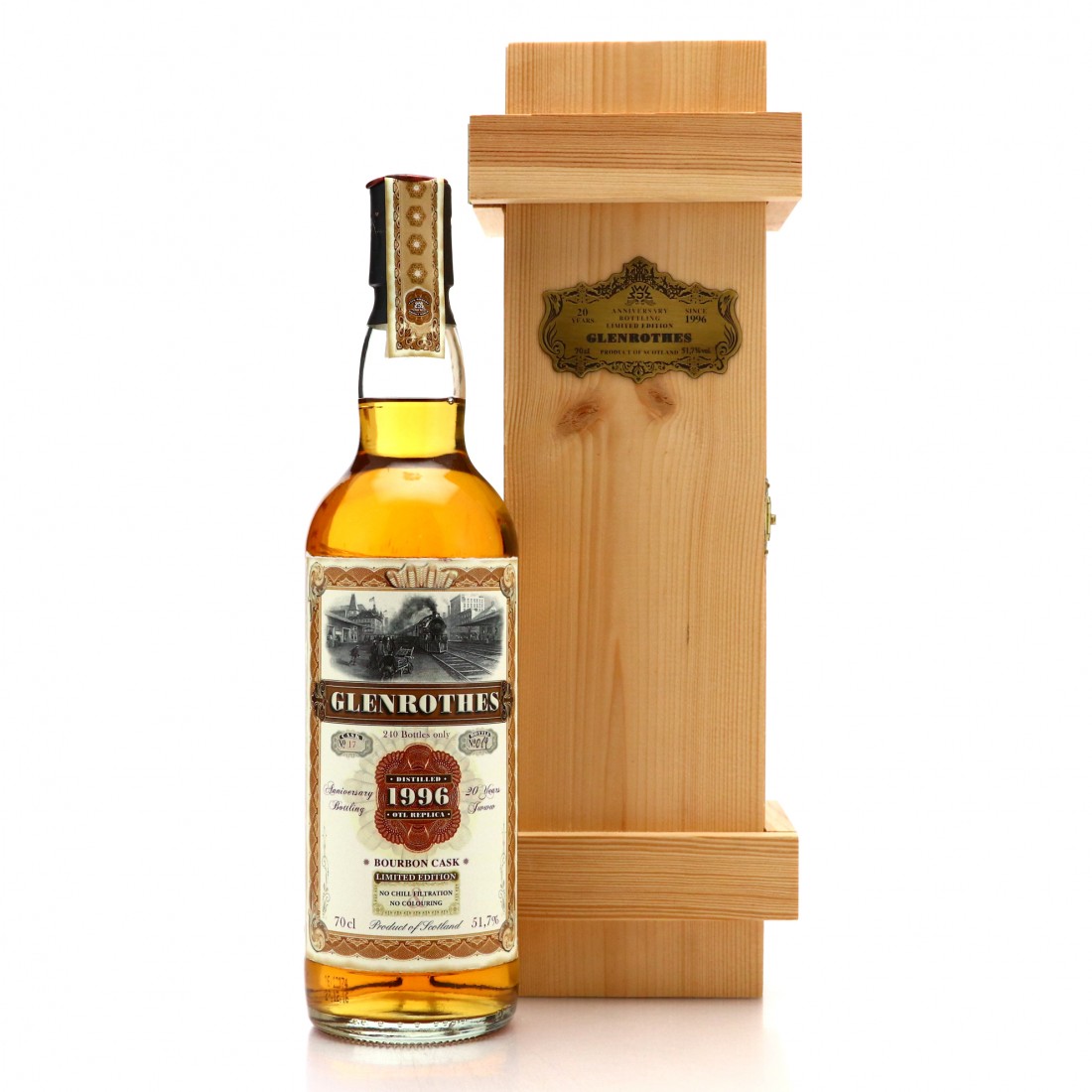 Glenrothes 1996 Jack Wiebers 20 Year Old / Old Train Line Replica