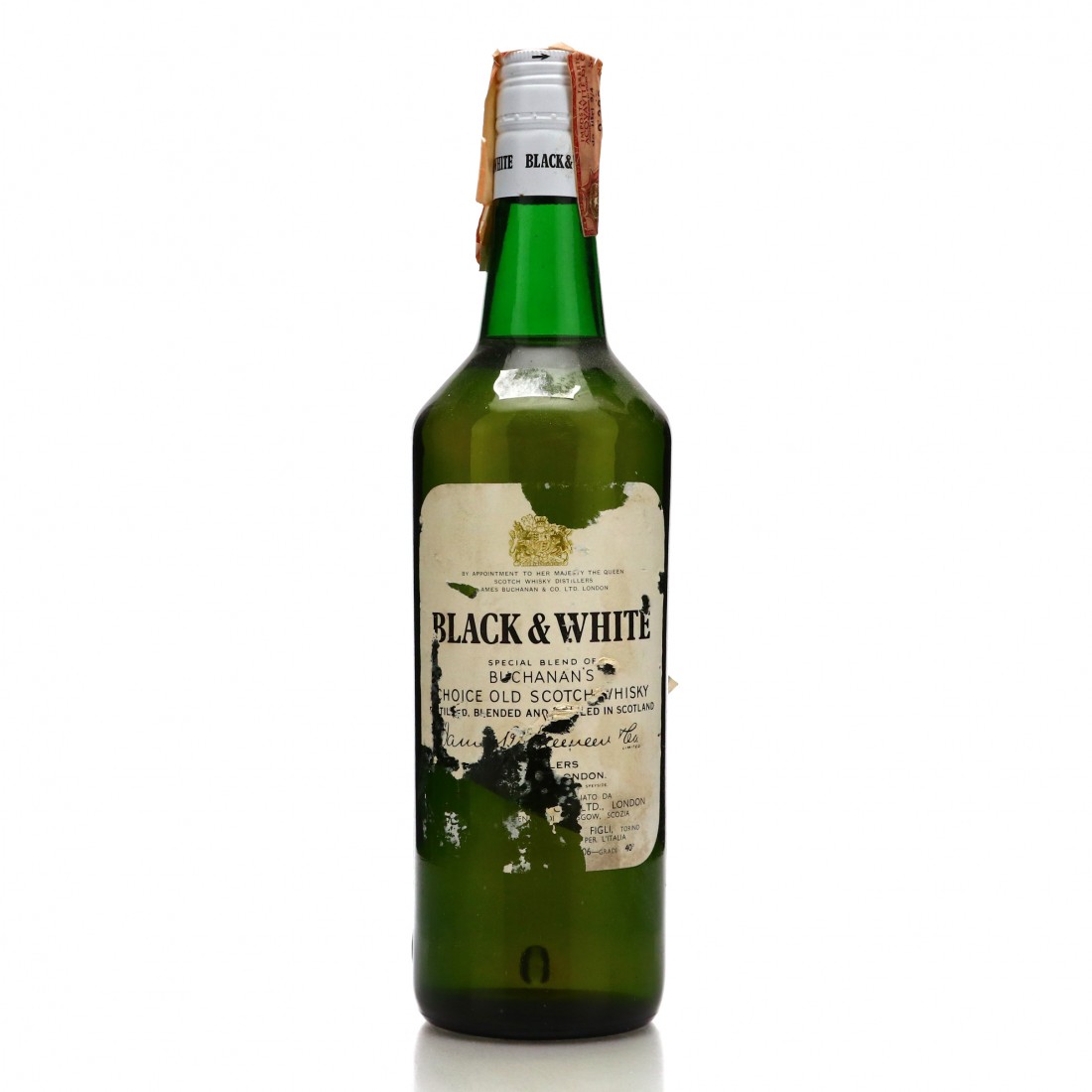 Black and White Scotch Whisky 1970s Whisky Auctioneer