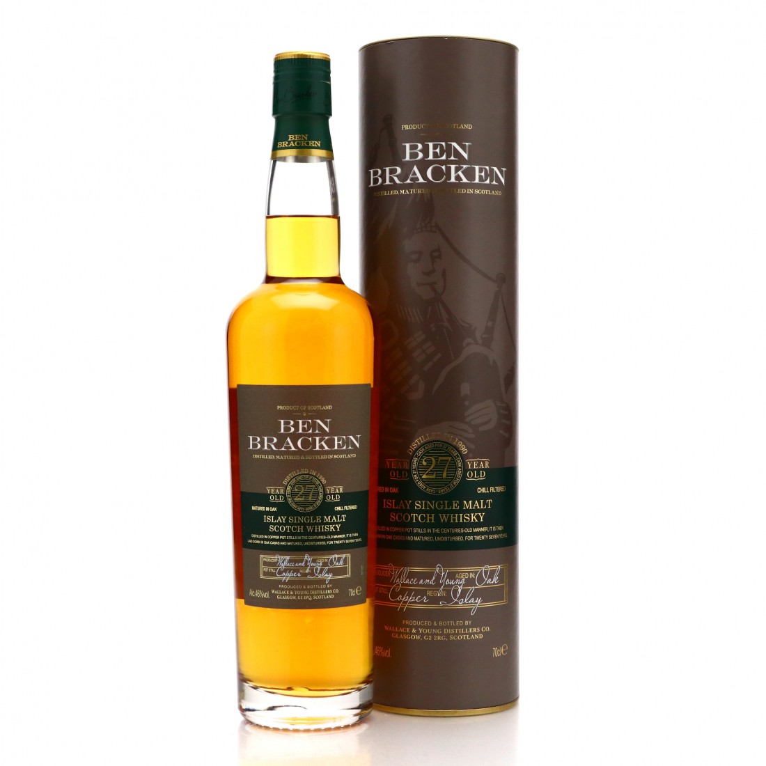 Ben Bracken 1990 27 Year Old Islay Single Malt Whisky Auctioneer