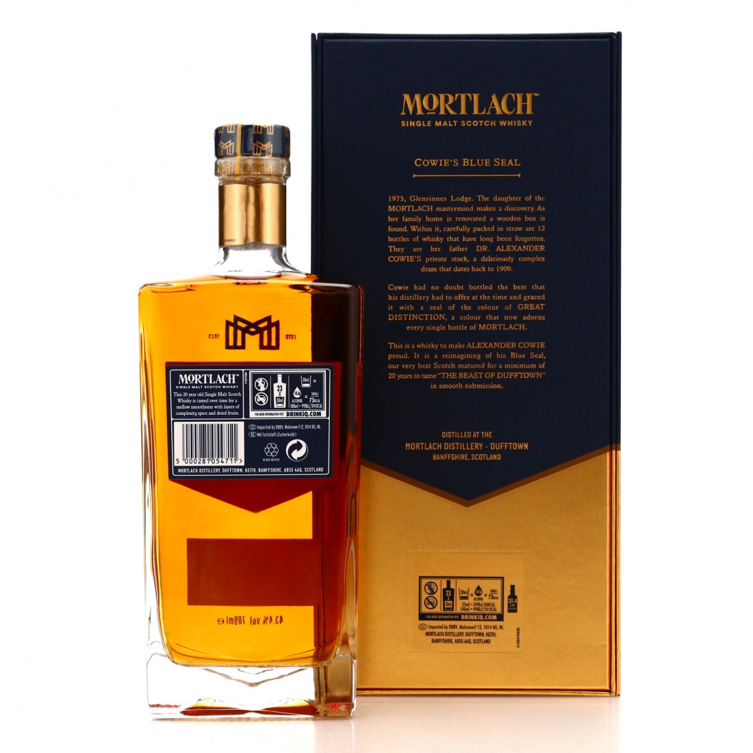Mortlach 20 Year Old Cowie's Blue Seal Whisky Auctioneer