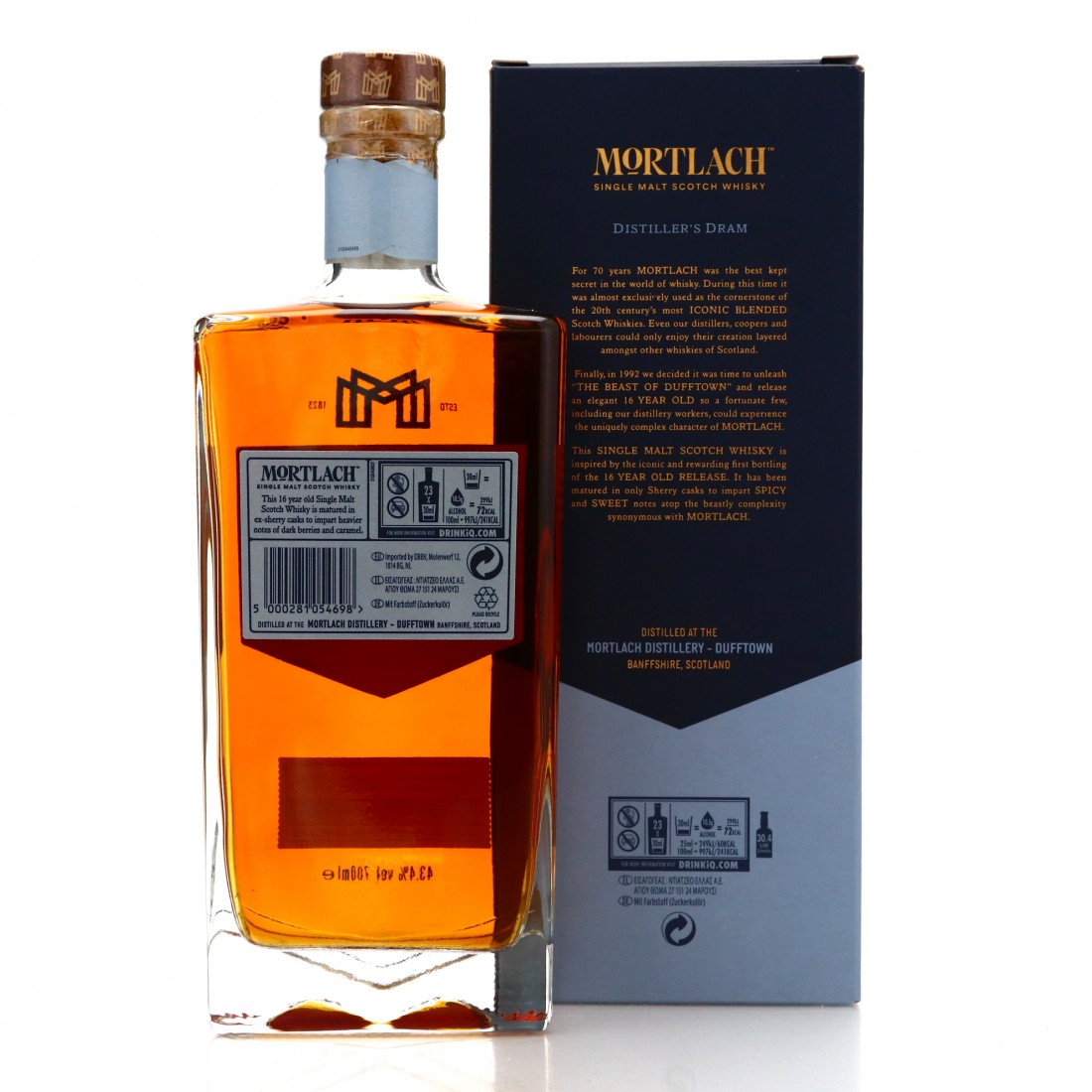 Mortlach 16 Year Old Distiller's Dram Whisky Auctioneer