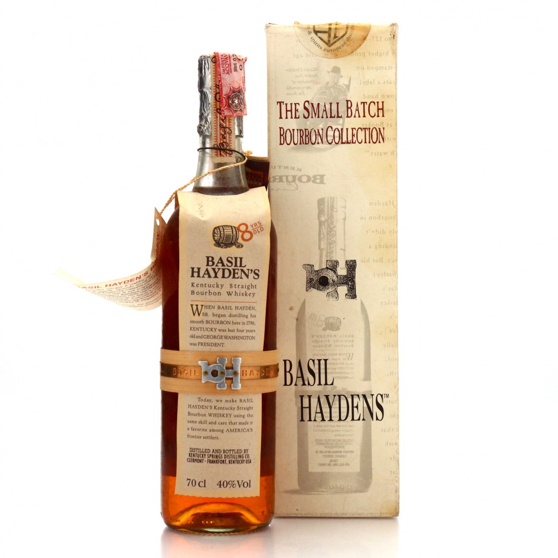 Basil Hayden's 8 Year Old Kentucky Straight Bourbon 70cl 1990s Whisky