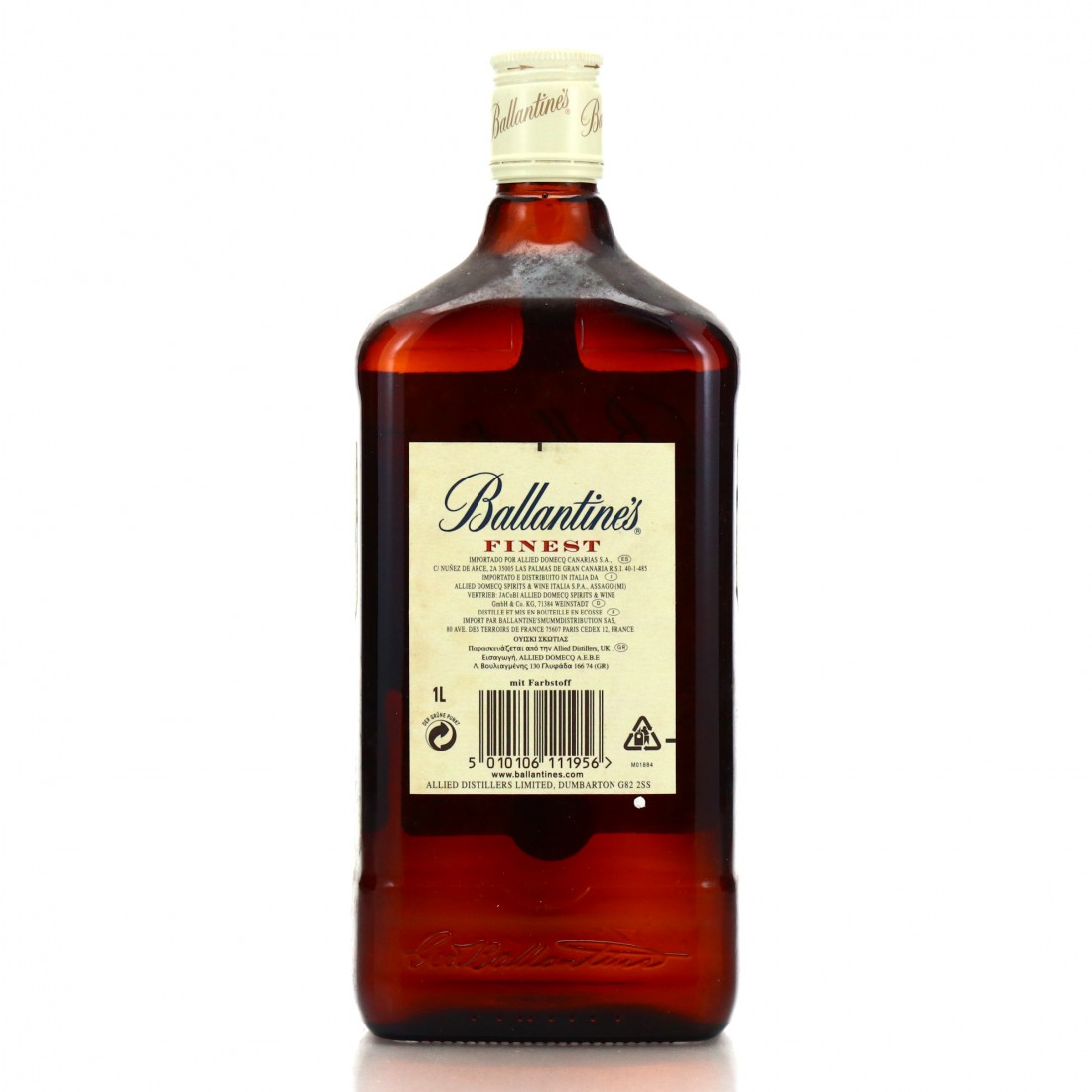 Ballantine's Finest Scotch Whisky 1 Litre 1990s | Whisky Auctioneer