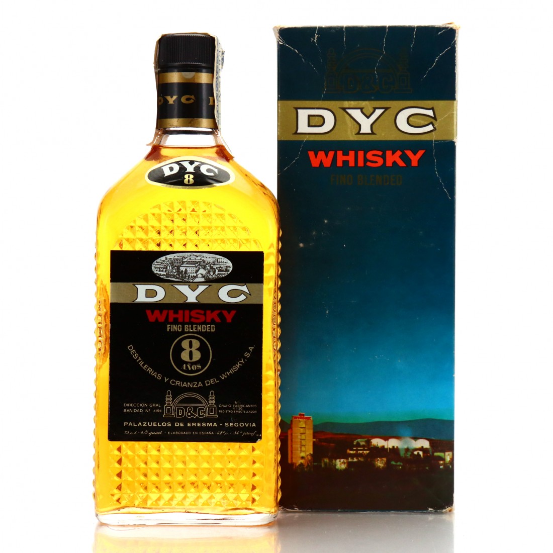 DYC 8 Year Old Fino Blended Whisky 1970s | Whisky Auctioneer
