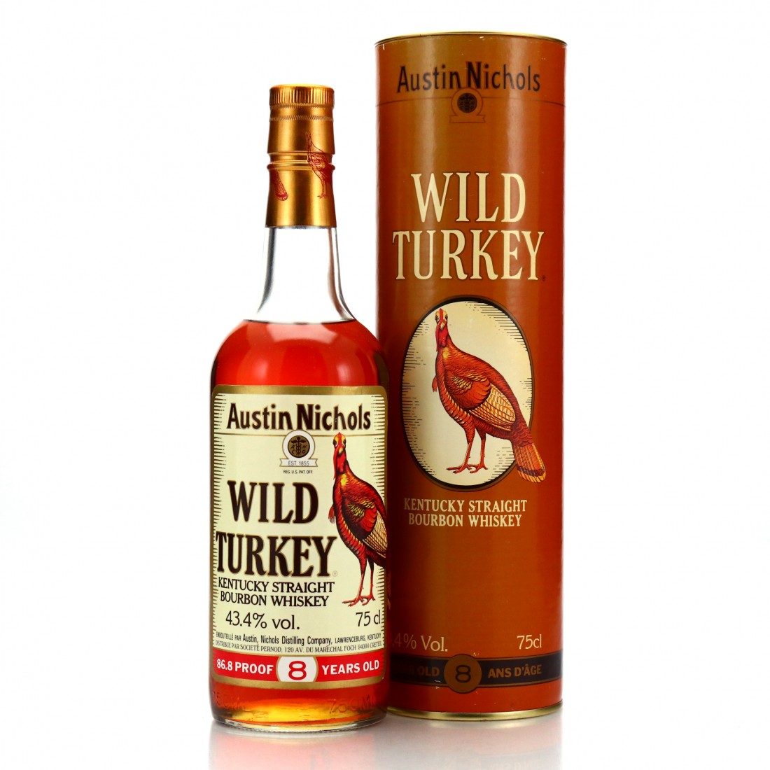 Wild Turkey 8 Year Old 86.8 Proof 1989 Whisky Auctioneer