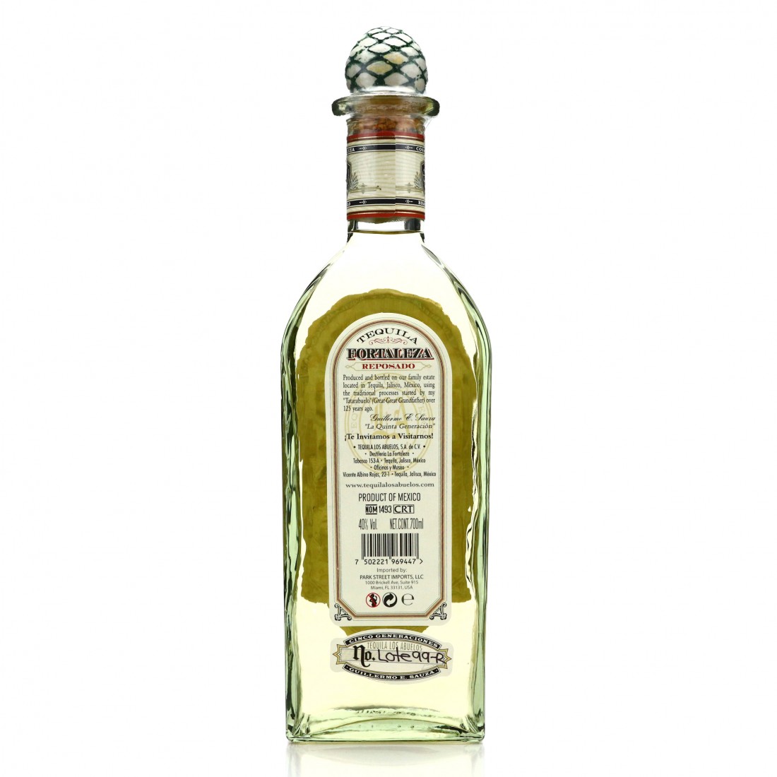 Fortaleza Reposado Tequila Whisky Auctioneer