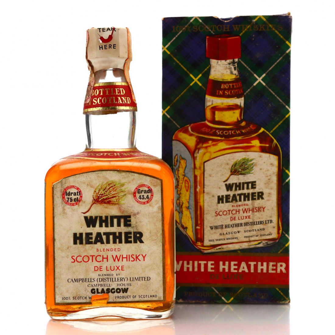 White Heather Scotch Whisky 1970s Whisky Auctioneer