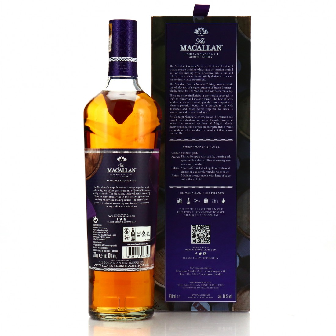 Macallan Concept Number 2 / Music Whisky Auctioneer