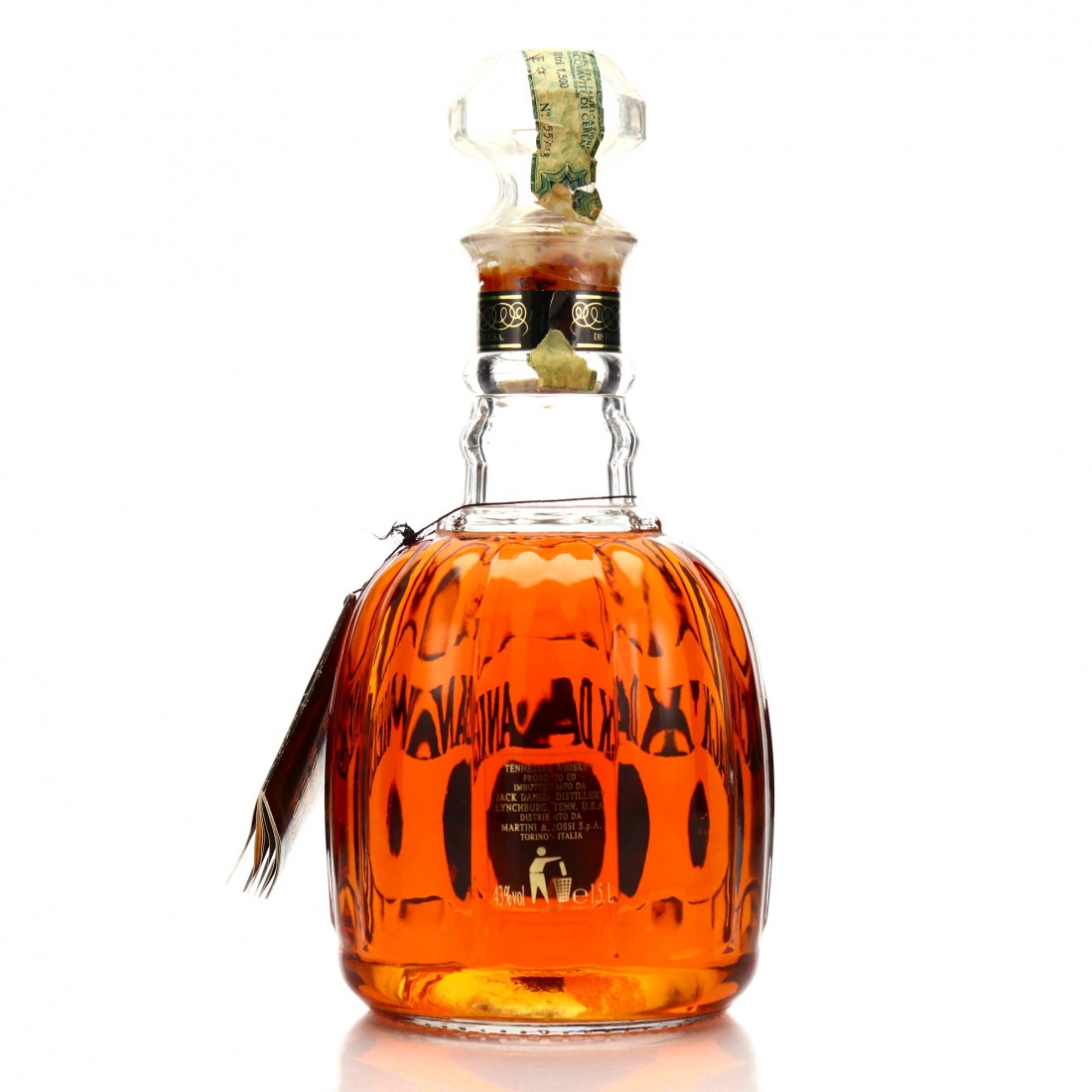 Jack Daniel's Old No.7 Maxwell House 1.5 Litre 1995 Whisky Auctioneer