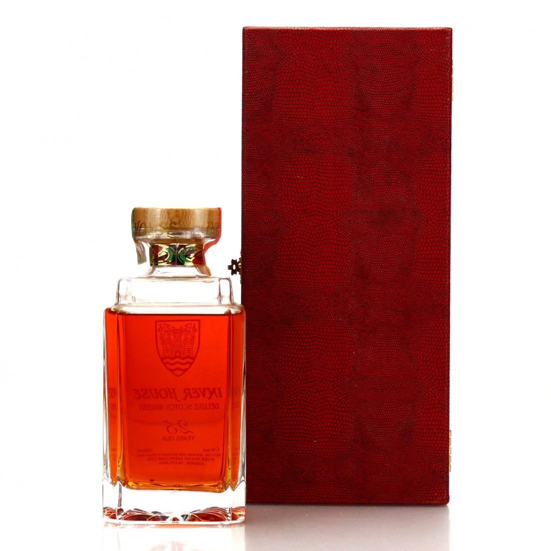 Inver House 25 Year Old Crystal Decanter Whisky Auctioneer