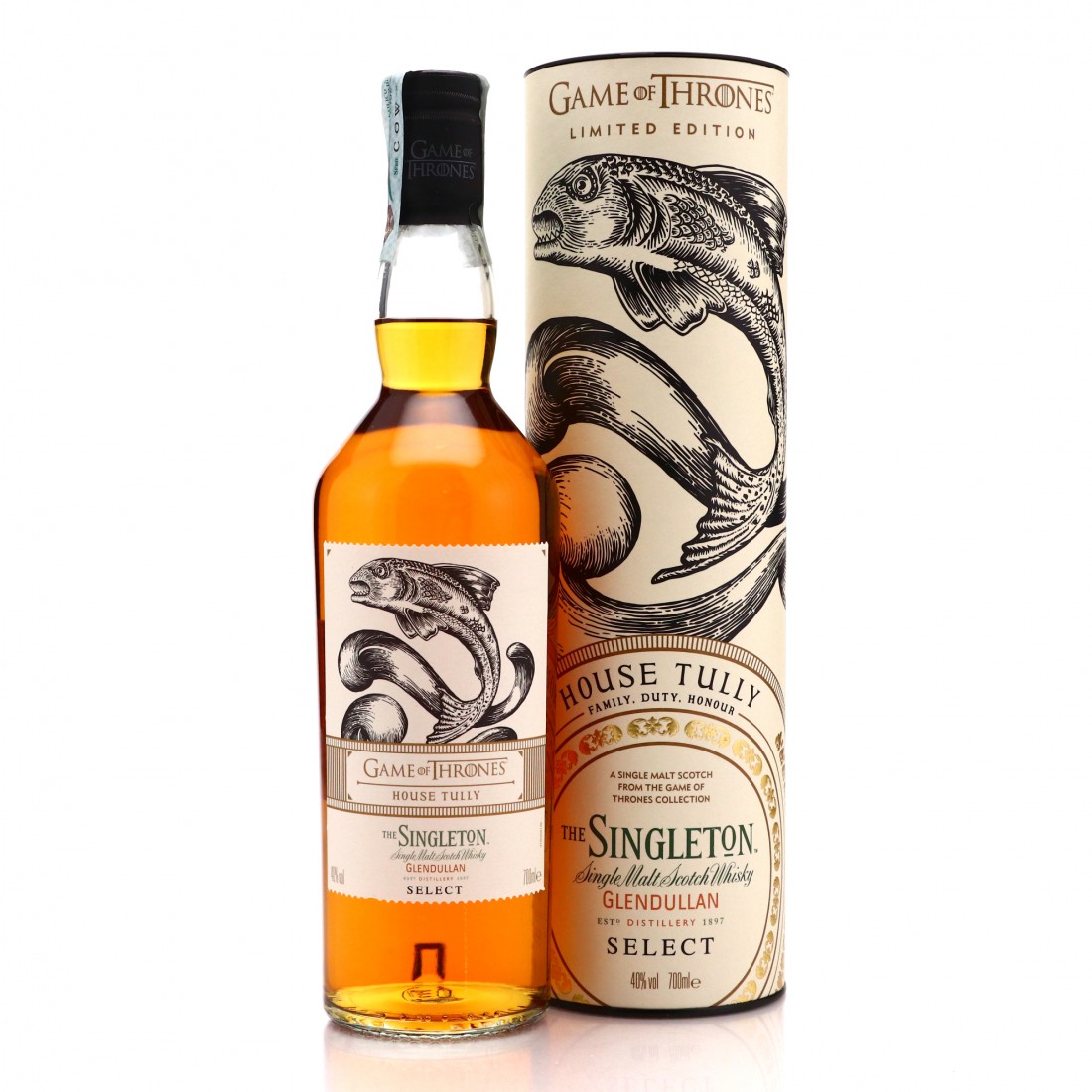 Singleton of Glendullan Select Game of Thrones / House Tully Whisky