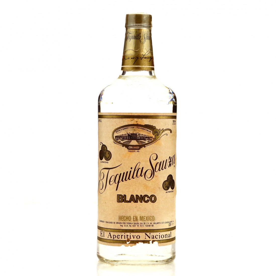 Sauza Blanco Tequila 1 Litre Whisky Auctioneer