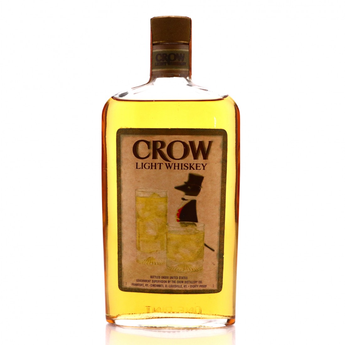 Crow Light Whiskey Pint 1972 Whisky Auctioneer