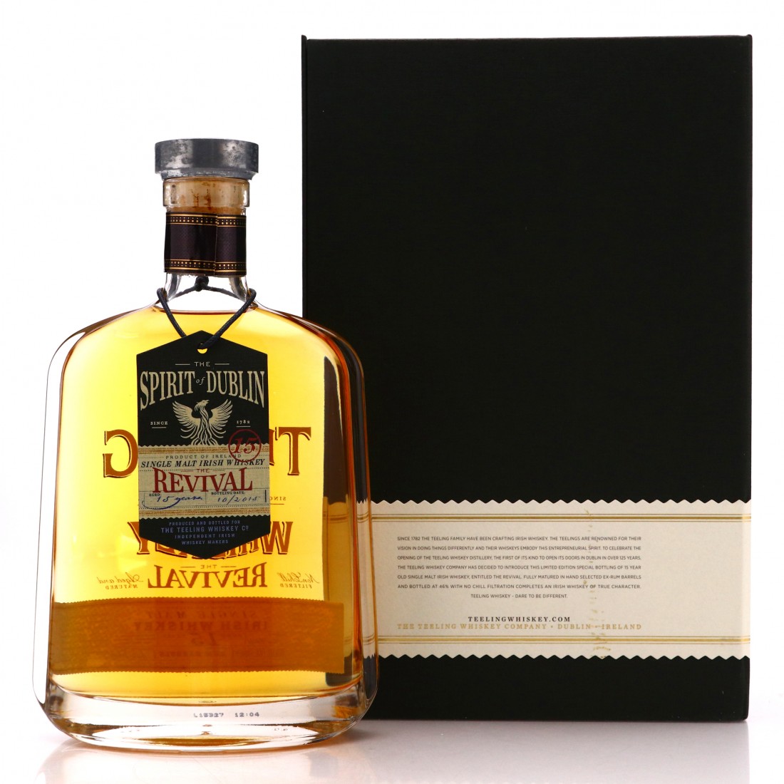 Teeling Whiskey 15 Year Old The Revival Volume 1 / Rum Barrels Whisky Auctioneer