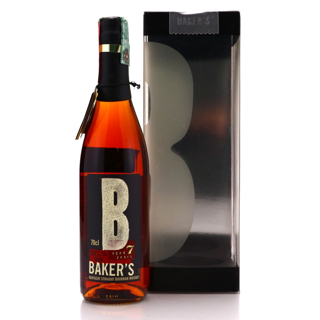 Baker's 7 Year Old 107 Proof Kentucky Straight Bourbon B90001 70cl