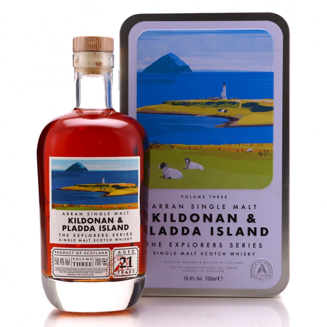 Arran 21 Year Old The Explorers Series Volume 3 / Kildonan and Pladda