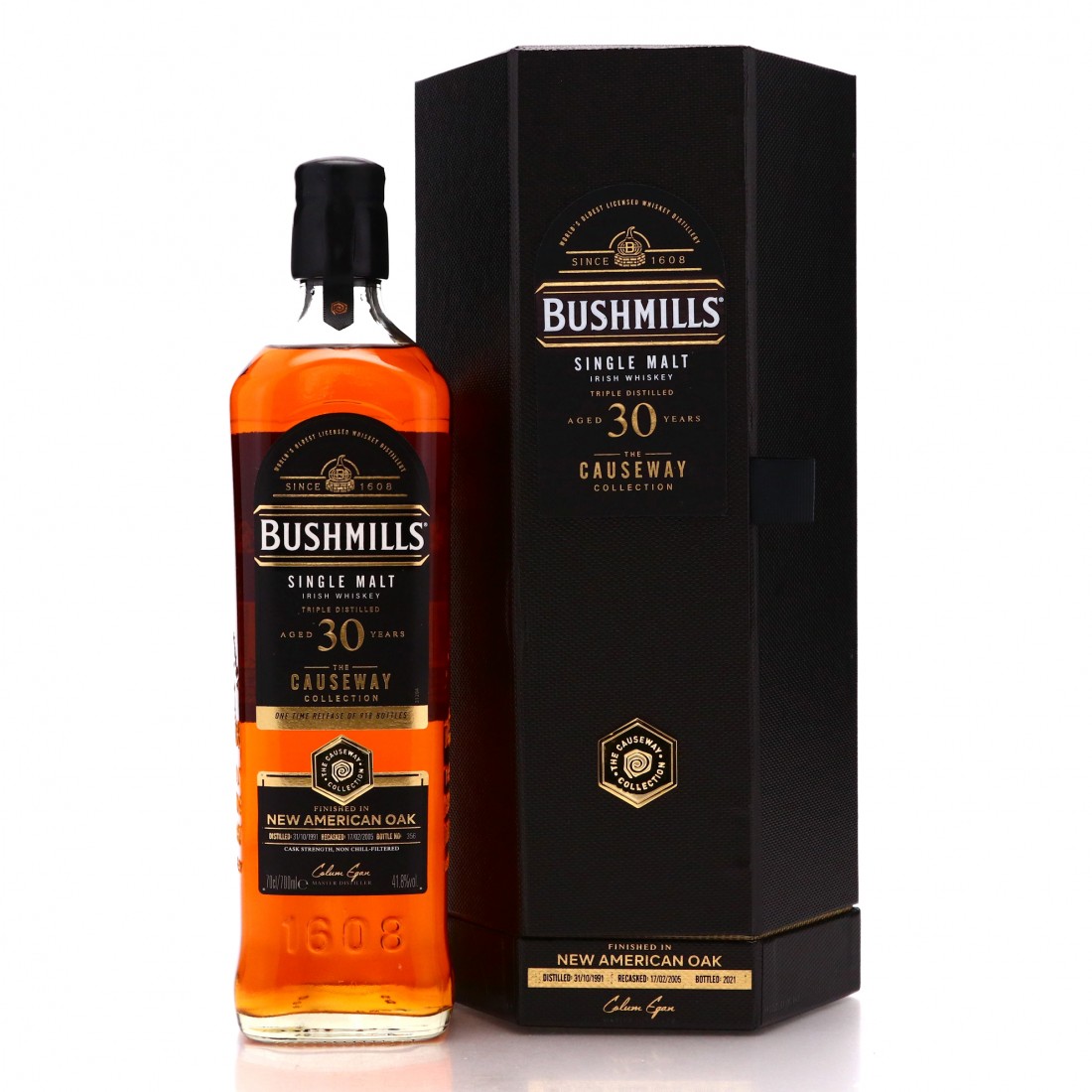Bushmills 1991 New American Oak Finish 30 Year Old / The Causeway
