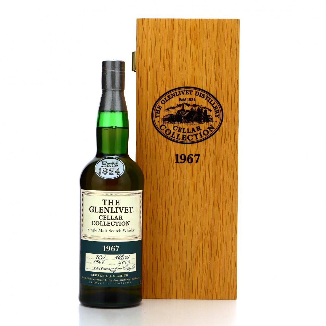 空瓶】THE GLENLIVET CELLAR COLLECTION