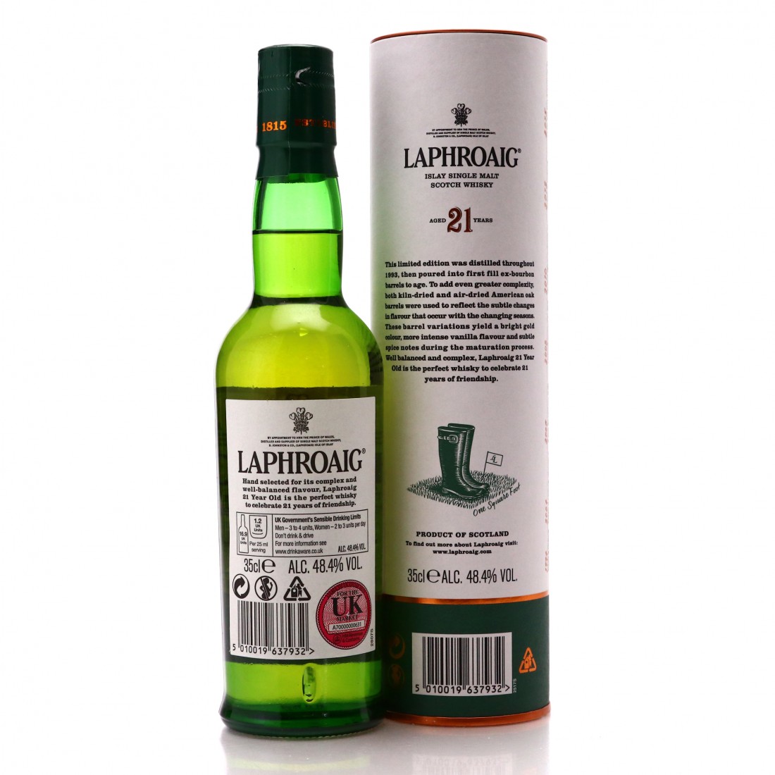 Laphroaig 21 Year Old Friends of Laphroaig 35cl | Whisky Auctioneer