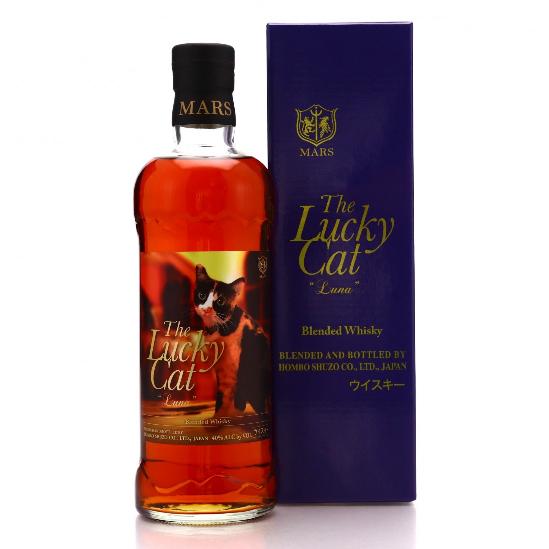 Mars The Lucky Cat / Luna Whisky Auctioneer