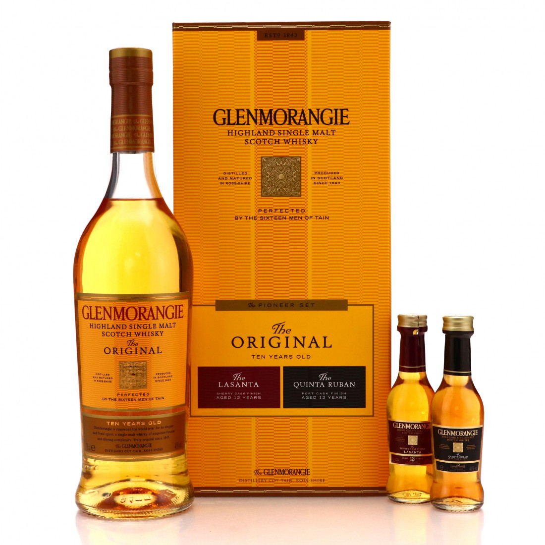 Glenmorangie 10 Year Old The Original Gift Pack Whisky Auctioneer