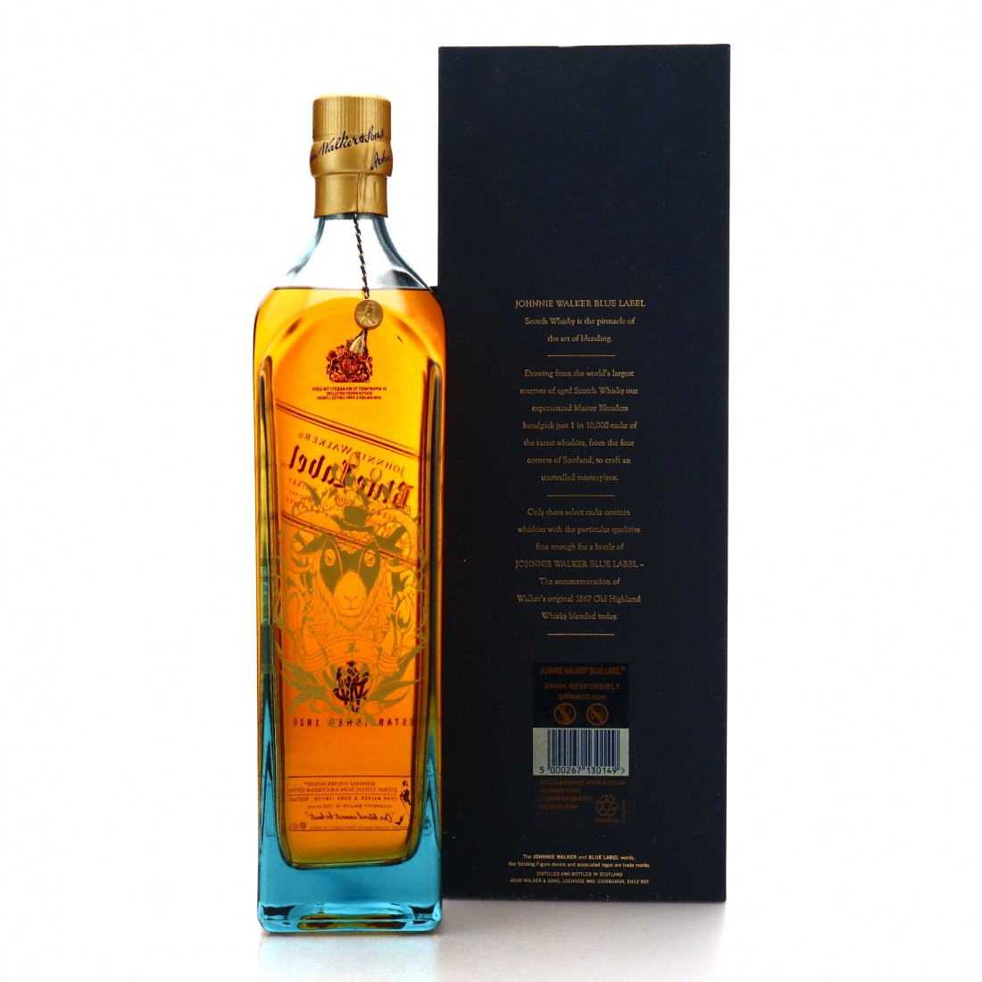 Johnnie Walker Blue Label 1 Litre Whisky Auctioneer