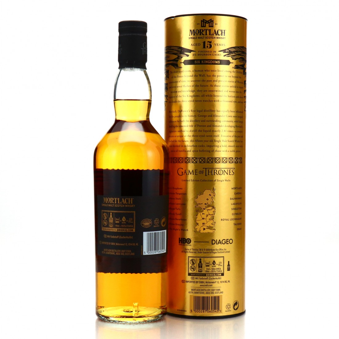Mortlach 15 Year Old Game of Thrones / Six Kingdoms Whisky Auctioneer