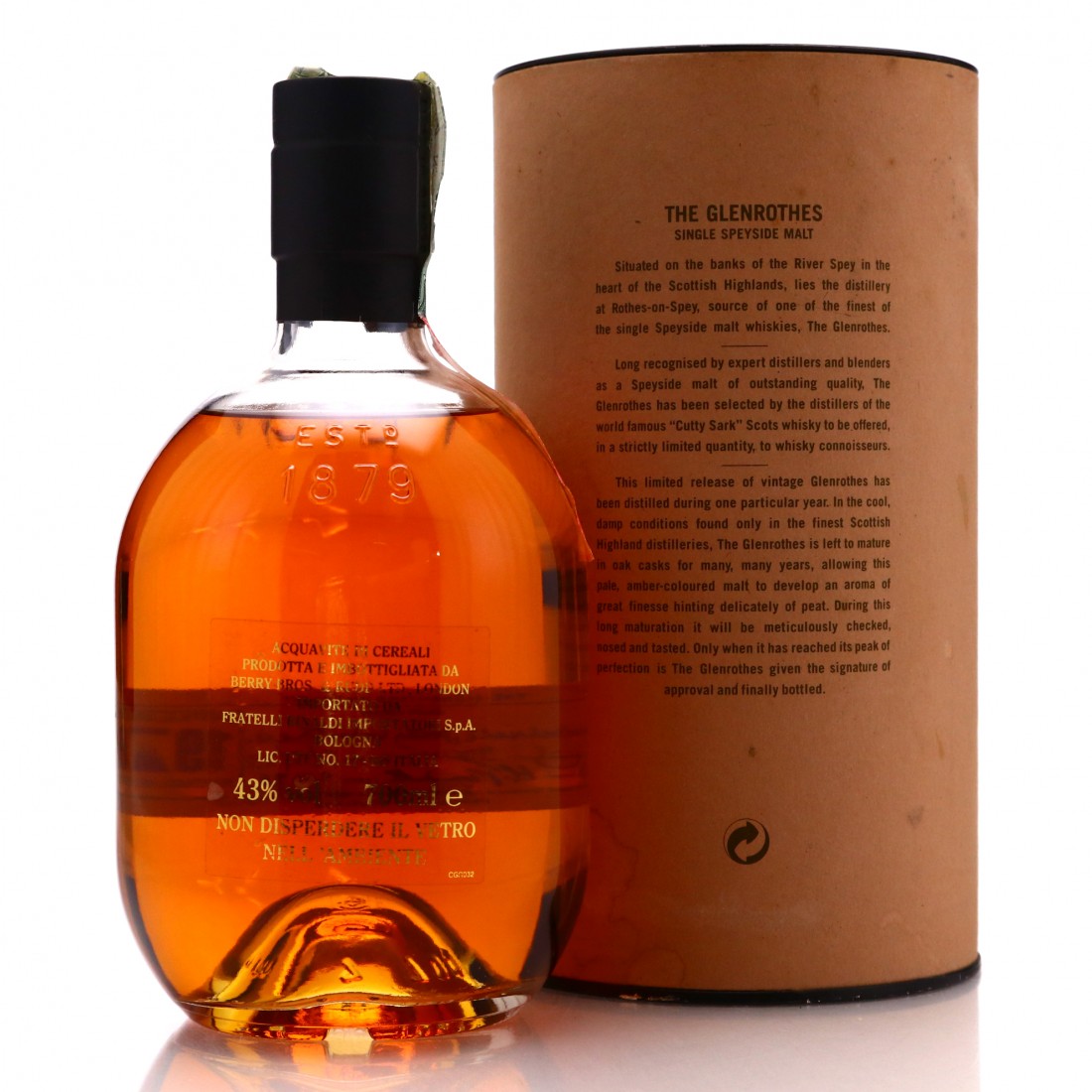 Glenrothes 1979 Vintage Whisky Auctioneer