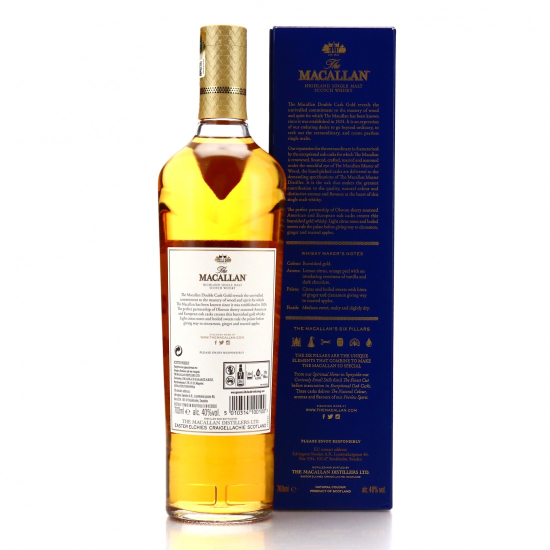Macallan Gold Double Cask Whisky Auctioneer