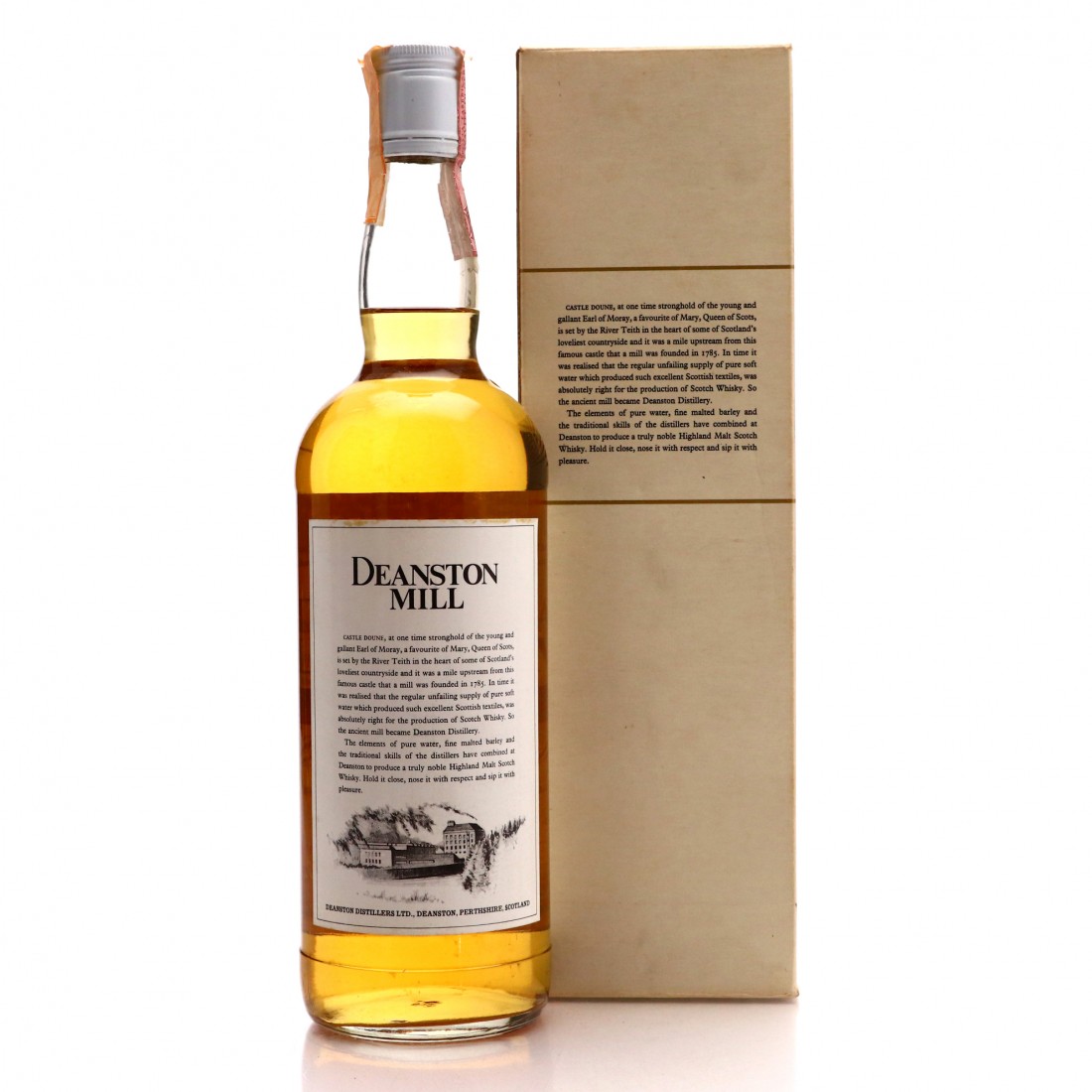 Deanston Mill Single Malt 1970s Whisky Auctioneer