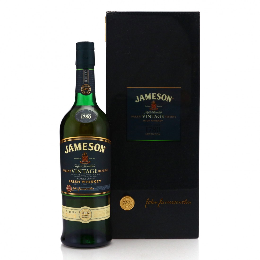 Jameson Rarest Vintage Reserve 2007 Edition Whisky Auctioneer