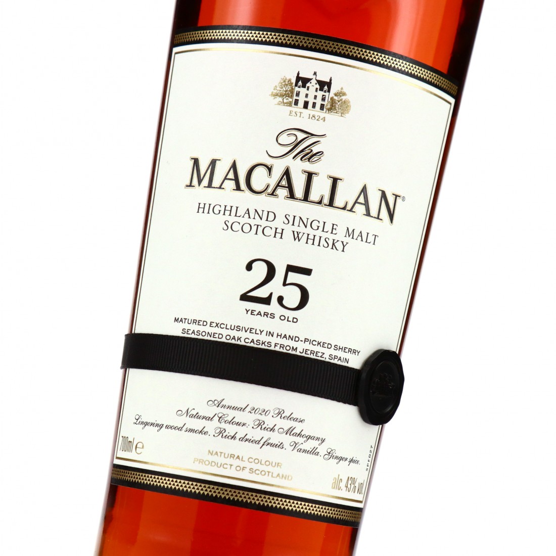 Macallan 25 Year Old Sherry Oak 2020 Release Whisky Auctioneer