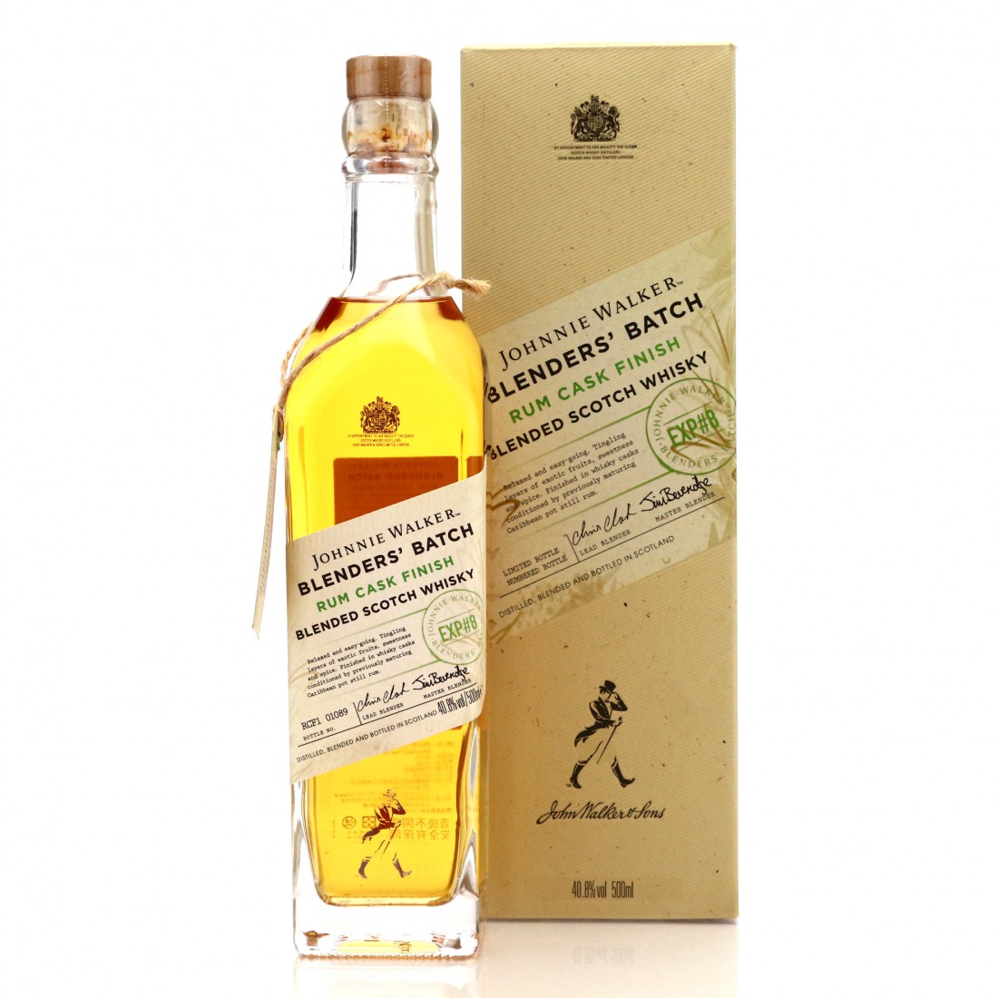 Johnnie Walker Blenders' Batch EXP8 Rum Cask Finish 50cl Whisky