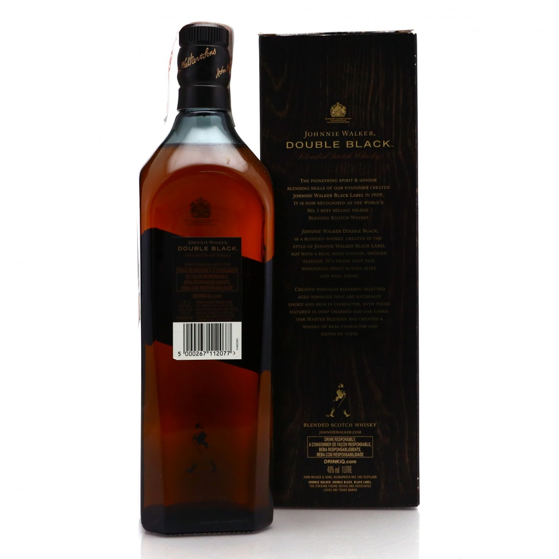 Johnnie Walker Double Black 1 Litre Whisky Auctioneer