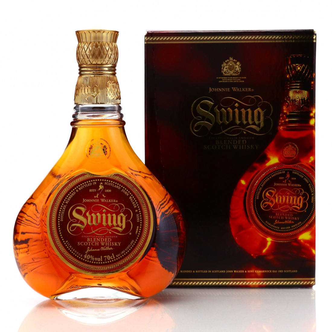 Johnnie Walker Swing Whisky Auctioneer