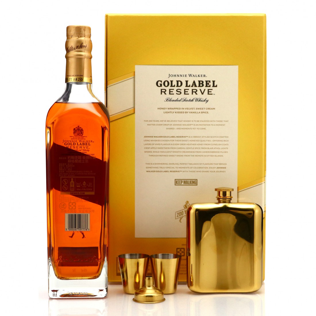 Johnnie Walker Gold Label Reserve Gift Pack Whisky Auctioneer