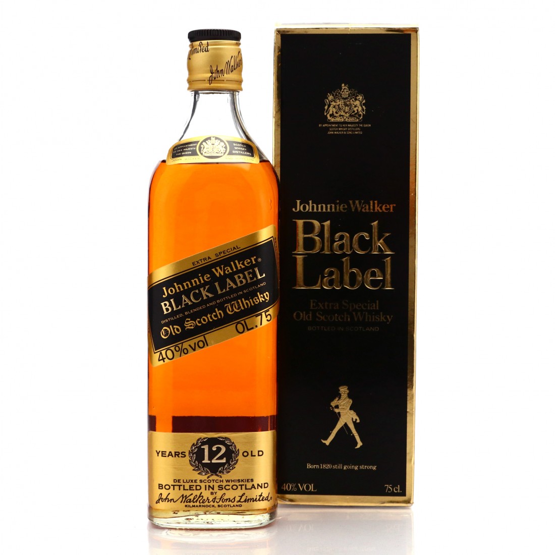 Johnnie Walker Black Label 12 Year Old 1980s Whisky Auctioneer