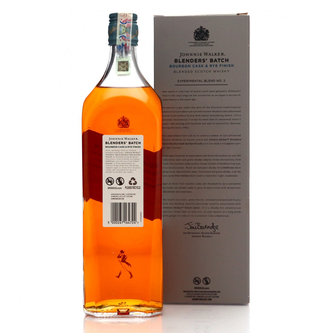 Johnnie Walker Blenders' Batch 2 1 Litre / Bourbon Cask & Rye Finish