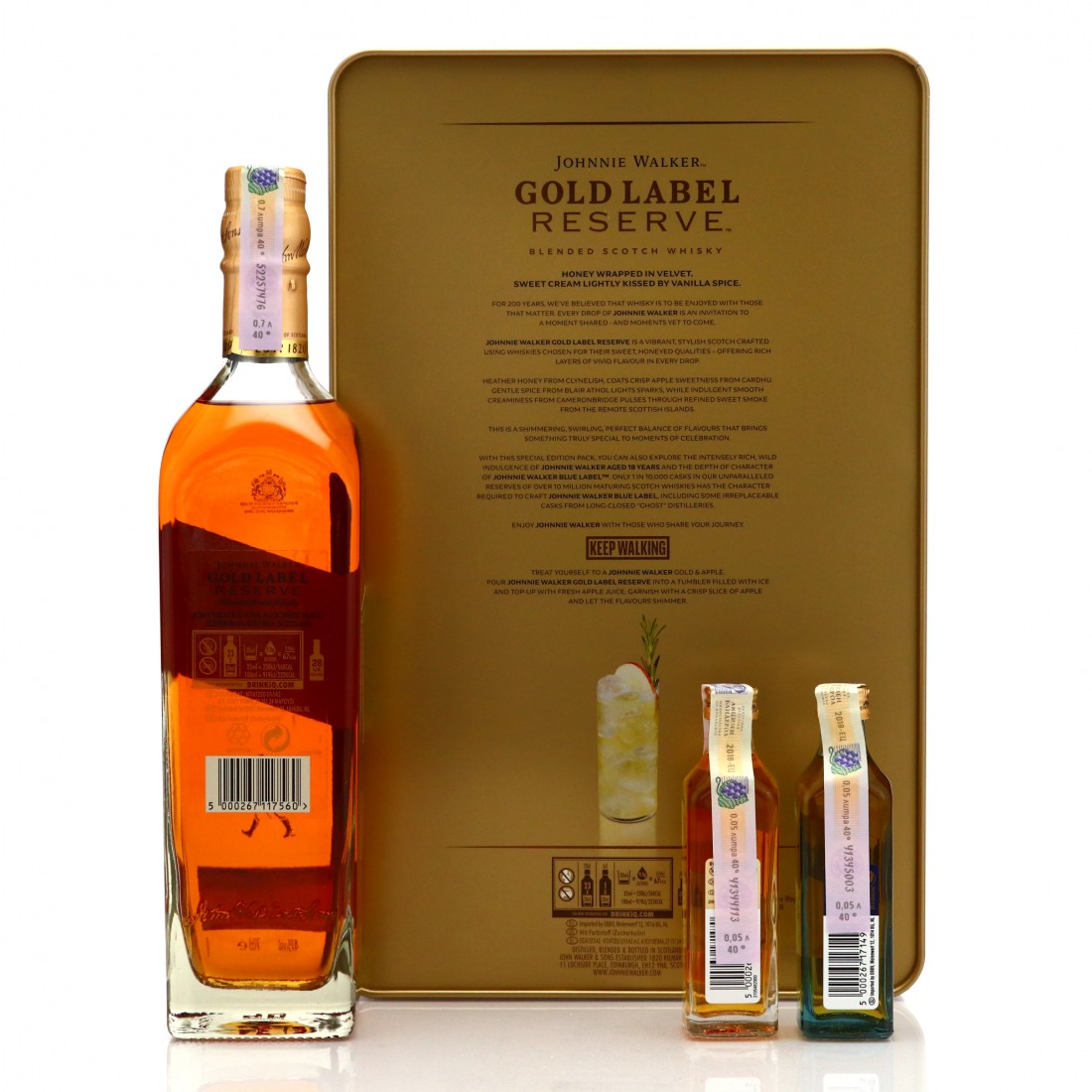 Johnnie Walker Gold Label Reserve Gift Pack Whisky Auctioneer