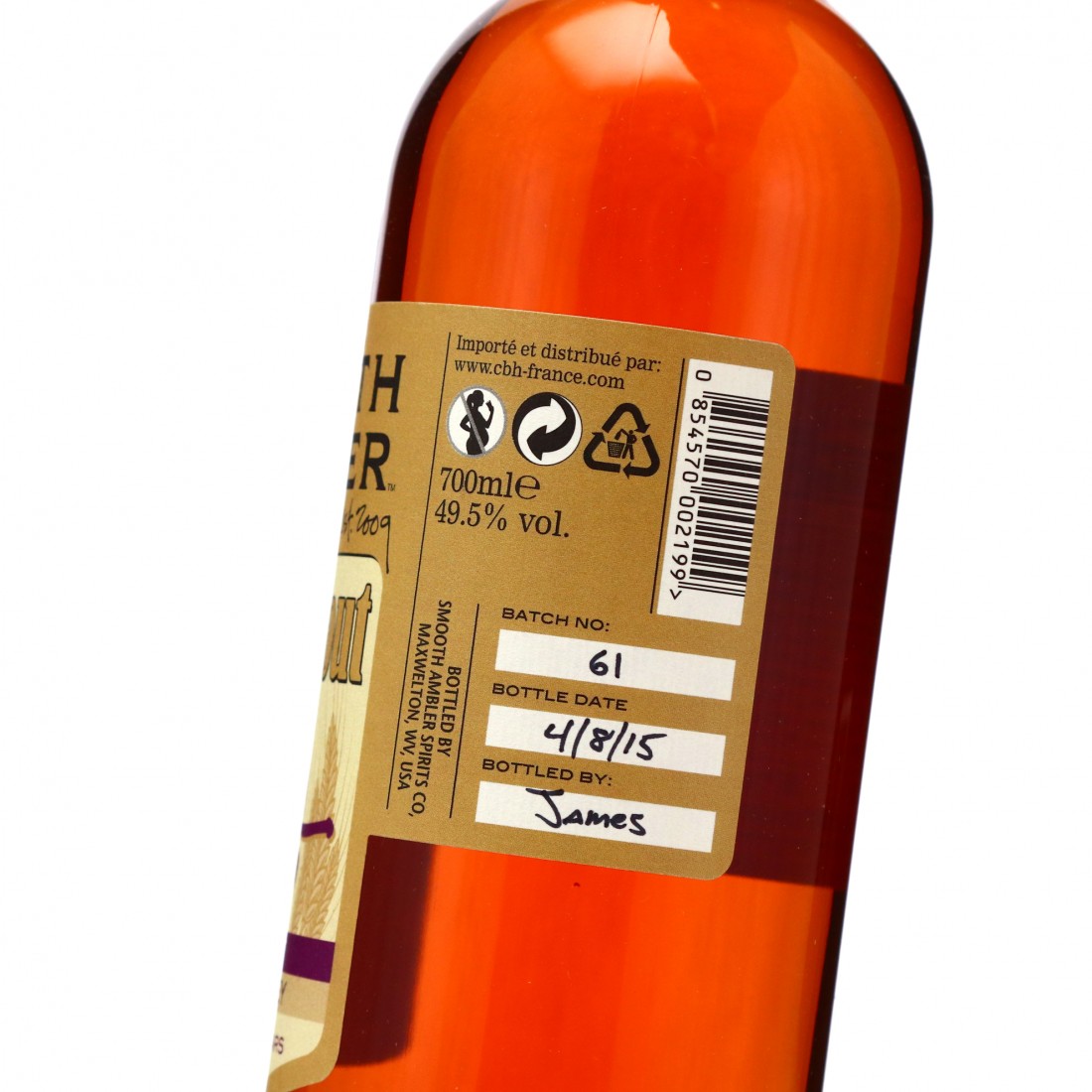 Smooth Ambler Old Scout 7 Year Old Straight Rye / Batch #61 | Whisky ...