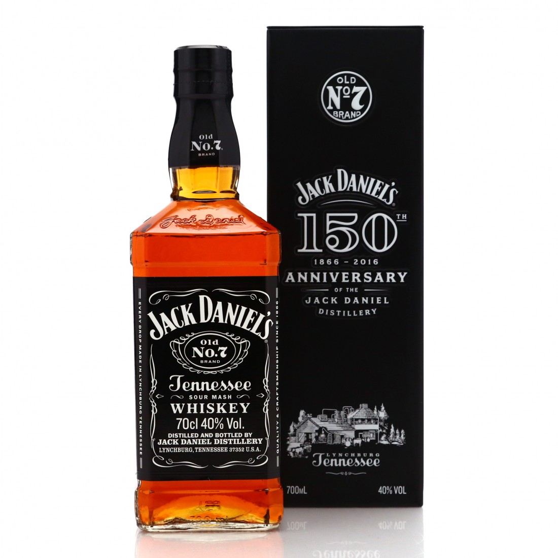 Jack Daniel's Old No.7 80 Proof 70 cl / 150th Anniversary Whisky