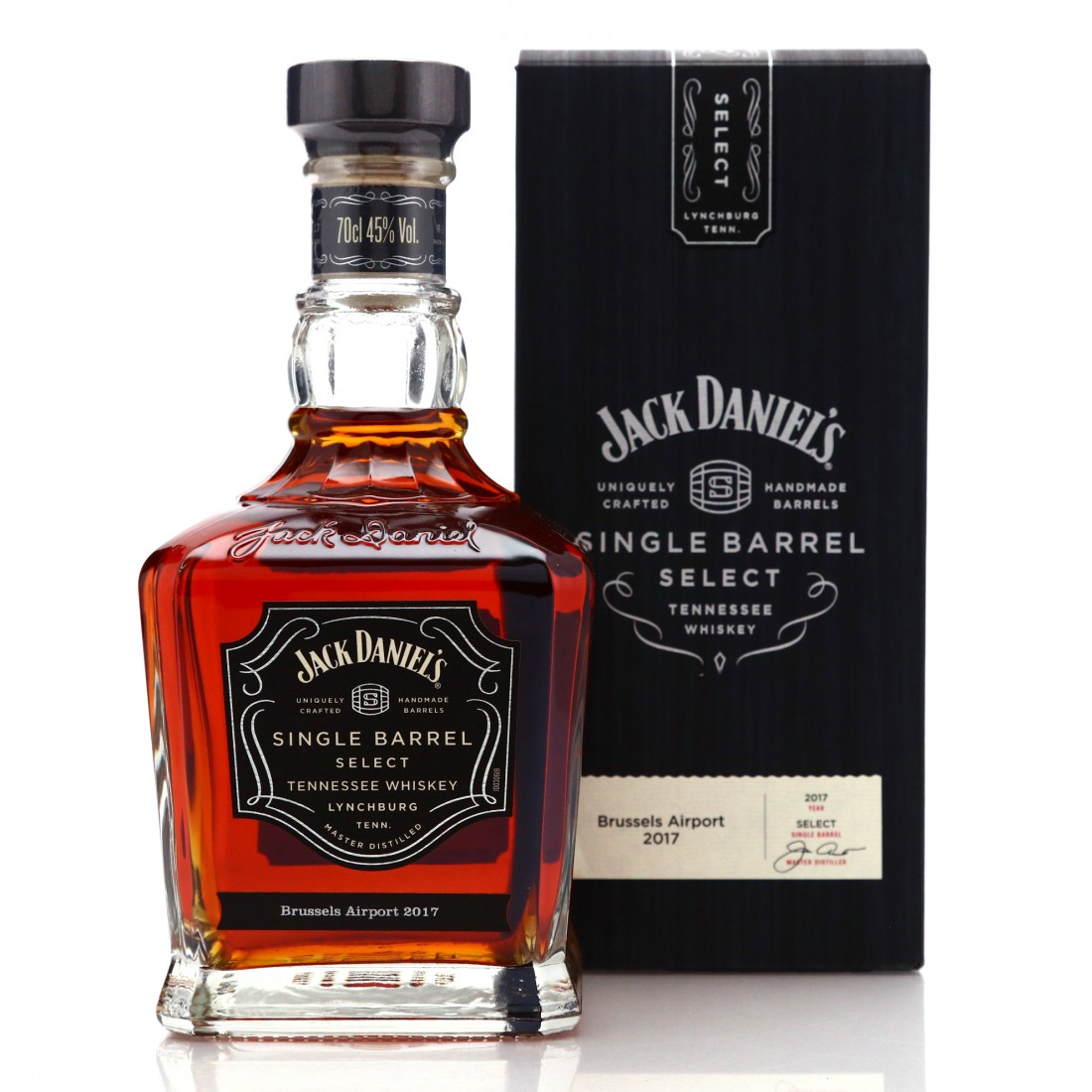 Jack Daniel's Single Barrel Select 2017 70cl / Brussels Airport ...